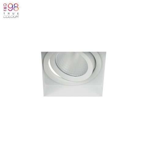 Image of Eiger 1-S Square Adjustable Plaster In LED Downlight