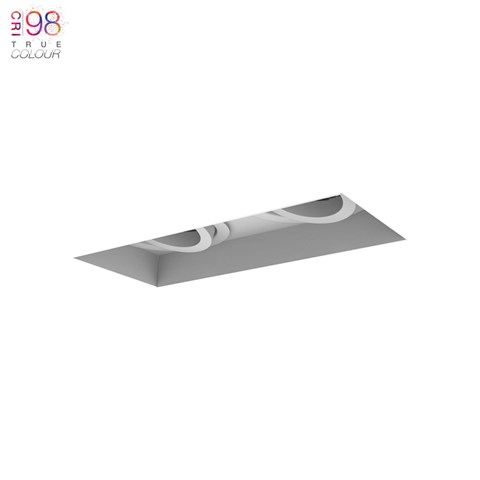 Image of Eiger 2 Twin Adjustable Plaster In LED Downlight