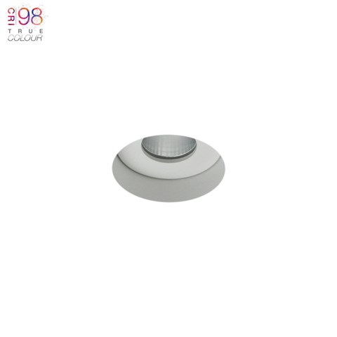 Image of Eiger Mini 1-R Round IP65 Fixed Plaster In LED Downlight