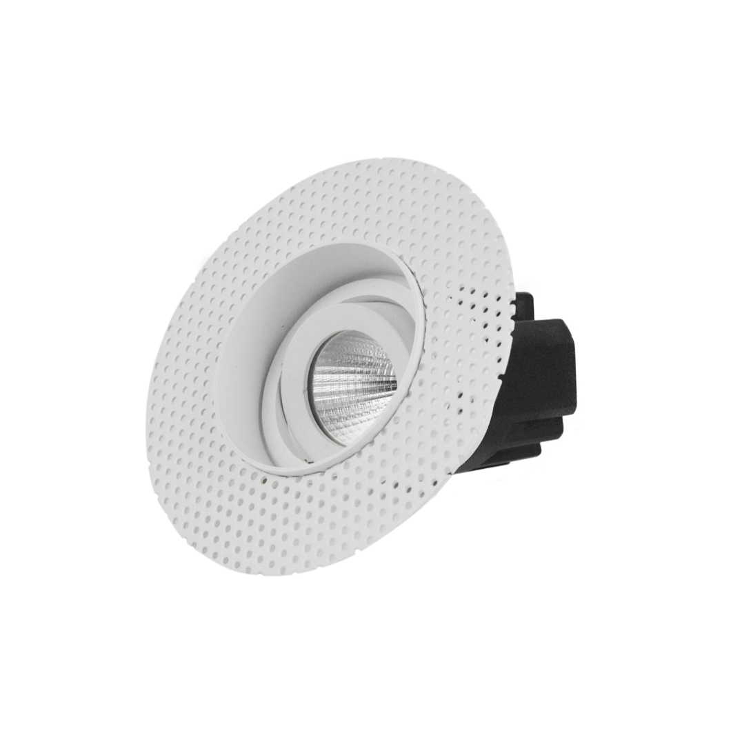 Eiger Mini 1-R Round Adjustable Plaster In LED Downlight Image number 4