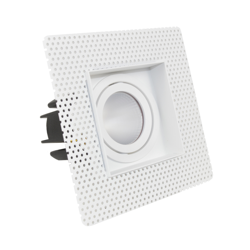 Eiger 1-S Square Adjustable Plaster In LED Downlight Image number 4