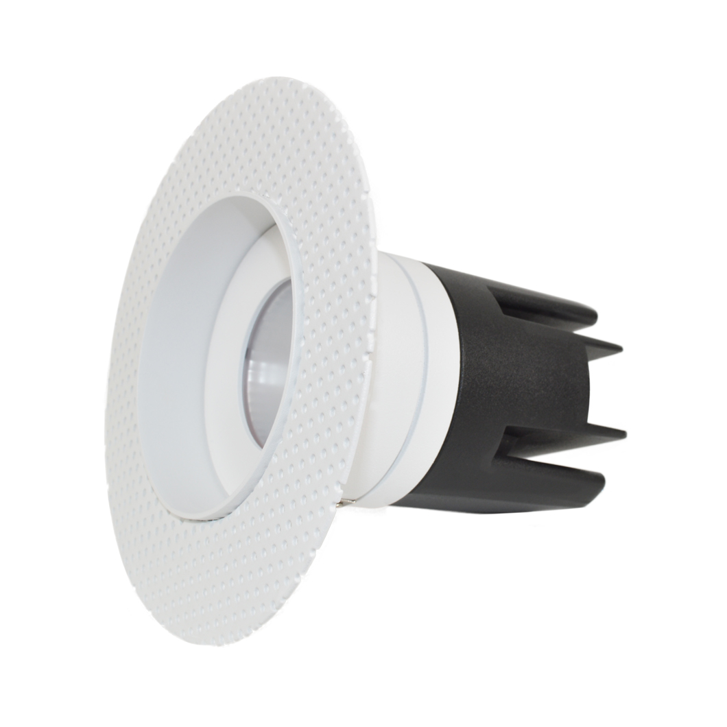 Eiger 1-R Round IP65 Fixed Plaster In LED Downlight Image number 3