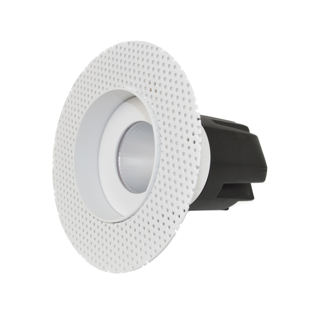 Eiger 1-R Round IP65 Fixed Plaster In LED Downlight Image number 4