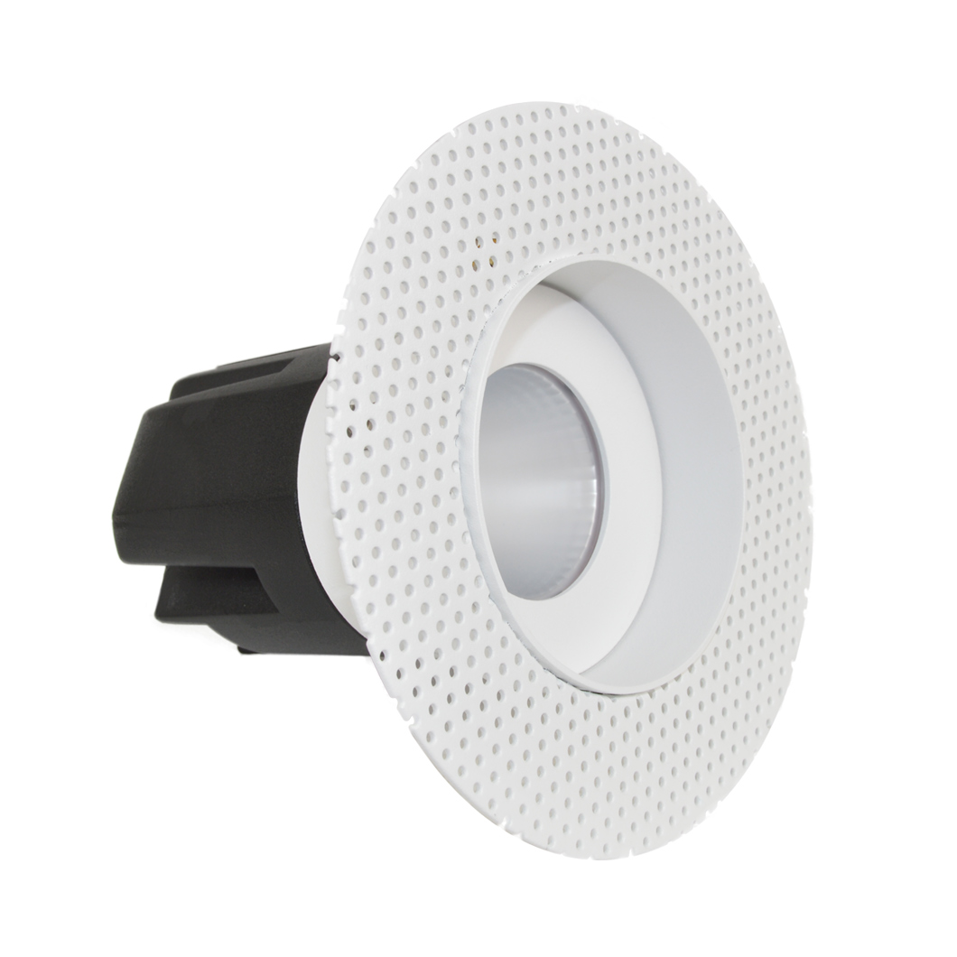 Eiger 1-R Round IP65 Fixed Plaster In LED Downlight Image number 8