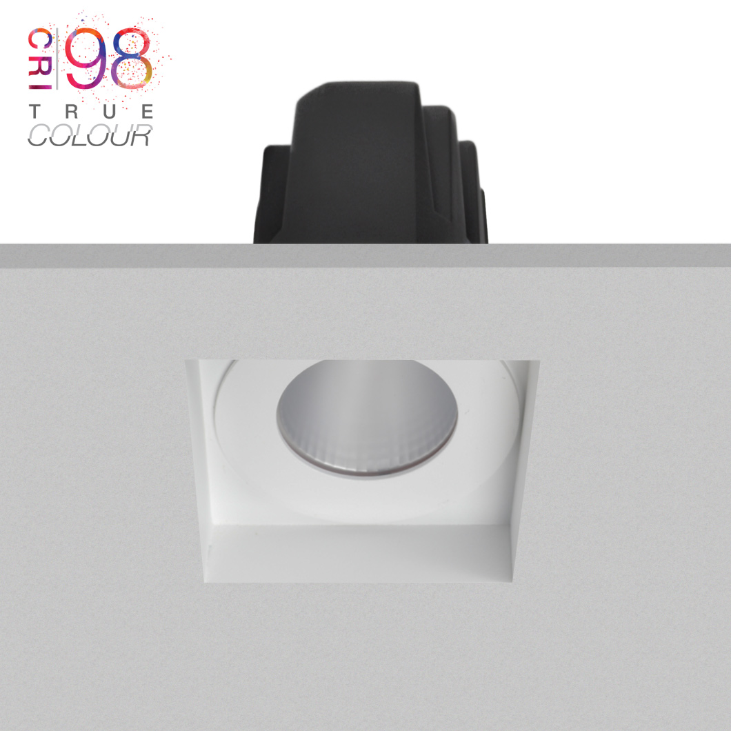 Eiger 1-S Square IP65 Fixed Plaster In LED Downlight Image number 2
