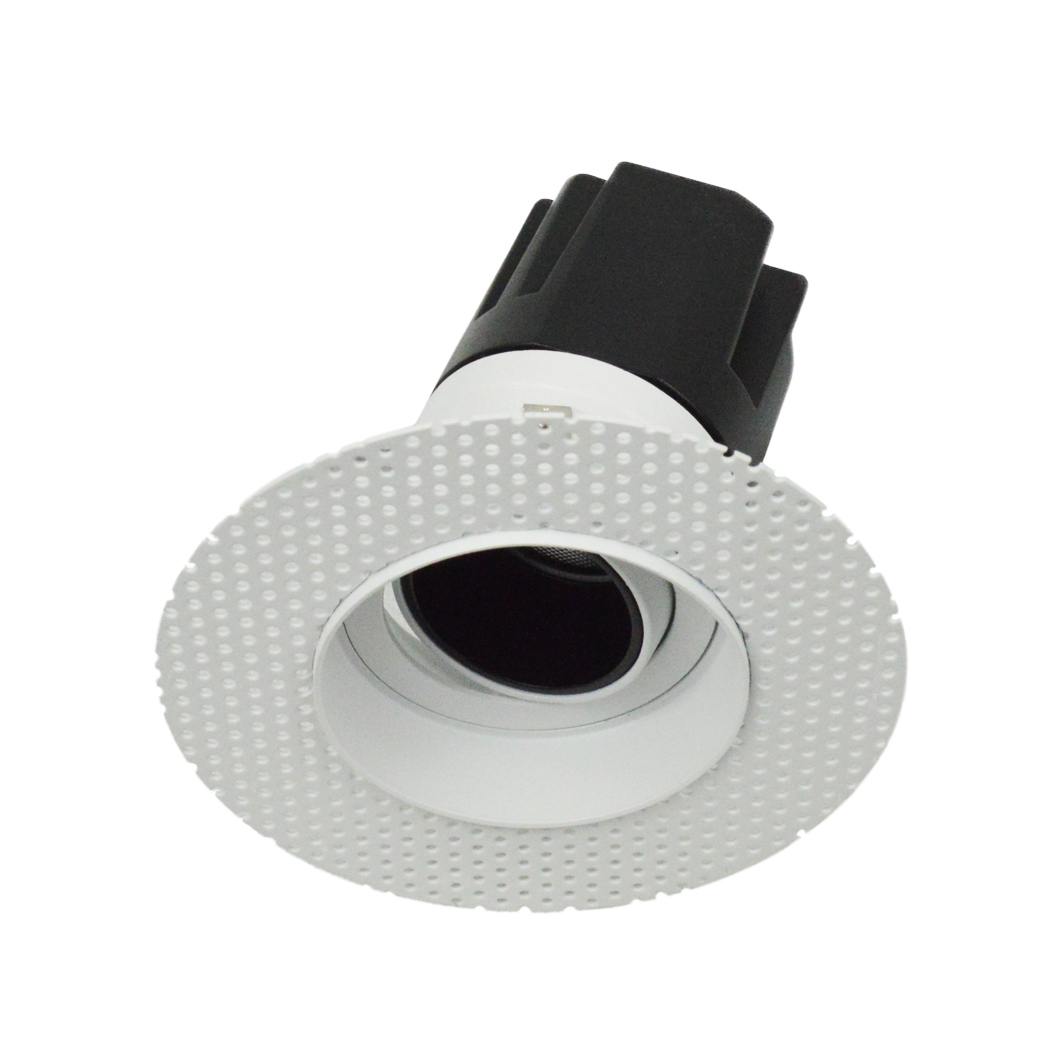 Andes 1-R Round Adjustable Plaster In LED Downlight Image number 3