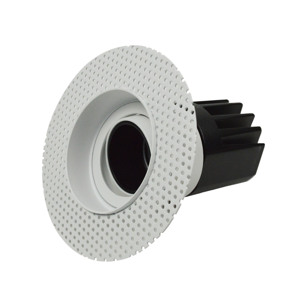 Andes 1-R Round Adjustable Plaster In LED Downlight Image number 7