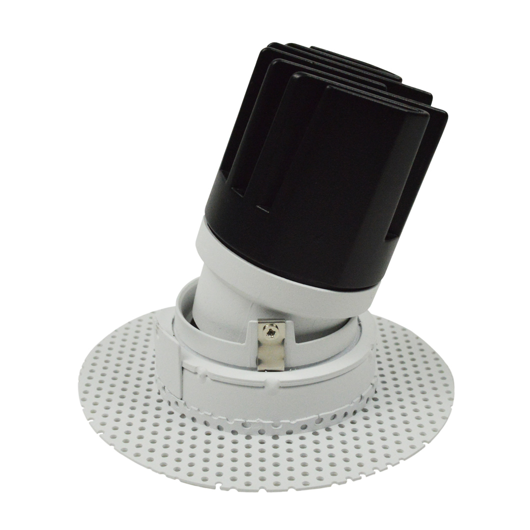 Andes 1-R Round Adjustable Plaster In LED Downlight Image number 10