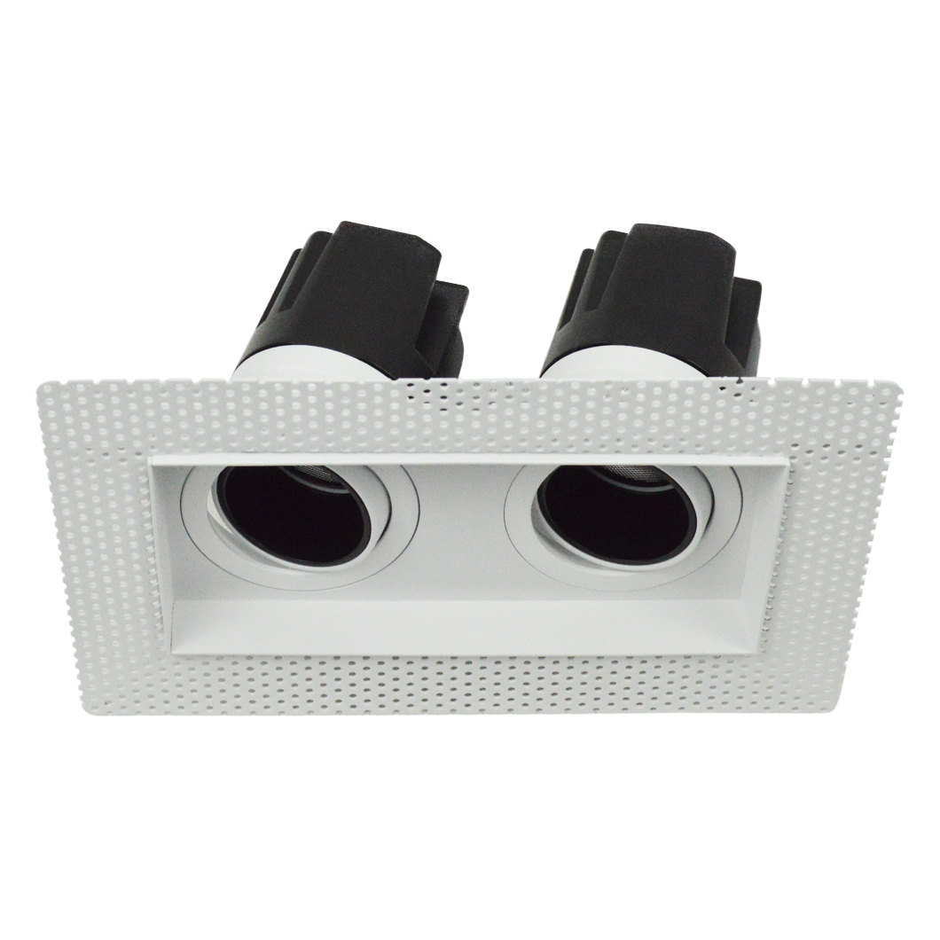 Andes 2 Twin Adjustable Plaster In LED Downlight Image number 3