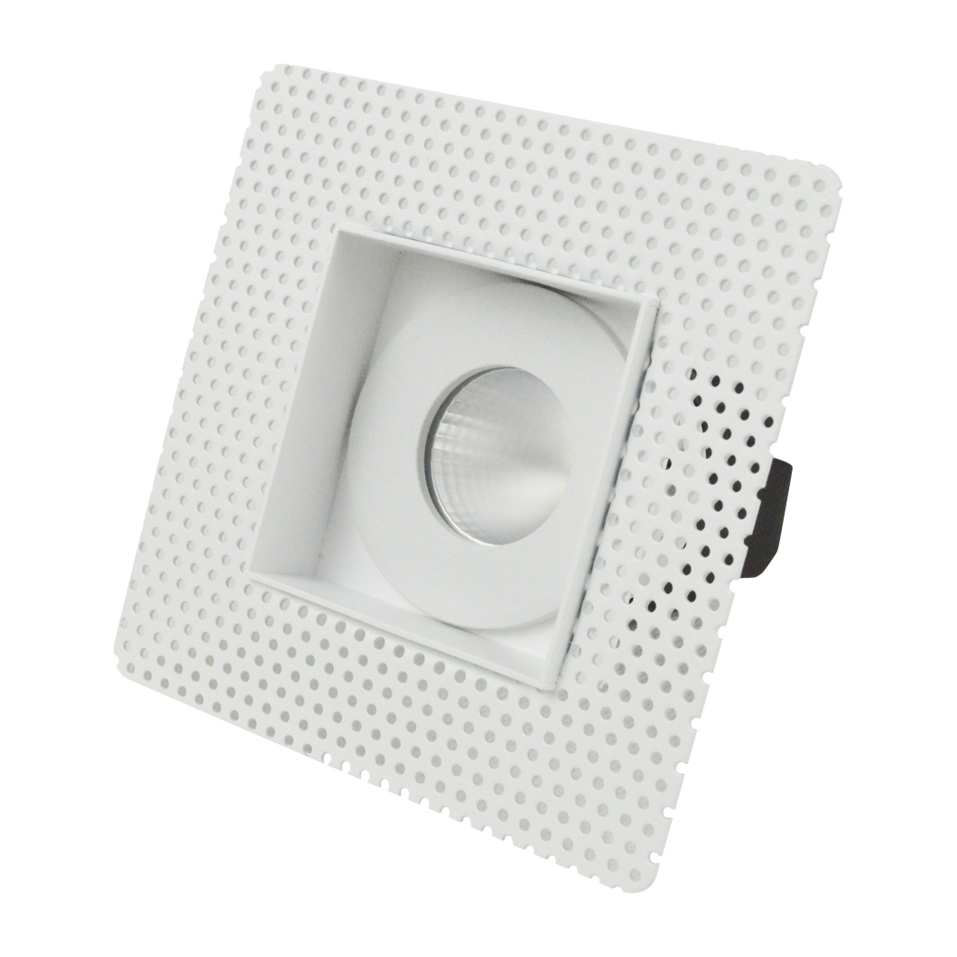 Eiger Mini 1-S Square IP65 Fixed Plaster In LED Downlight Image number 5