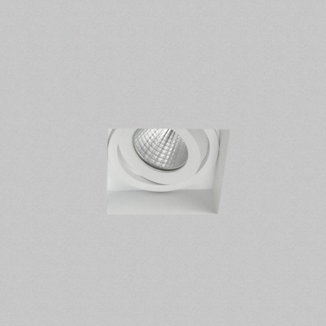 Eiger Mini 1-S Square Adjustable Plaster In LED Downlight Image number 2