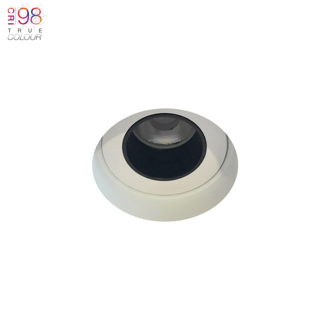 Andes 1-R Round IP65 Fixed Plaster In LED Downlight Image number 1